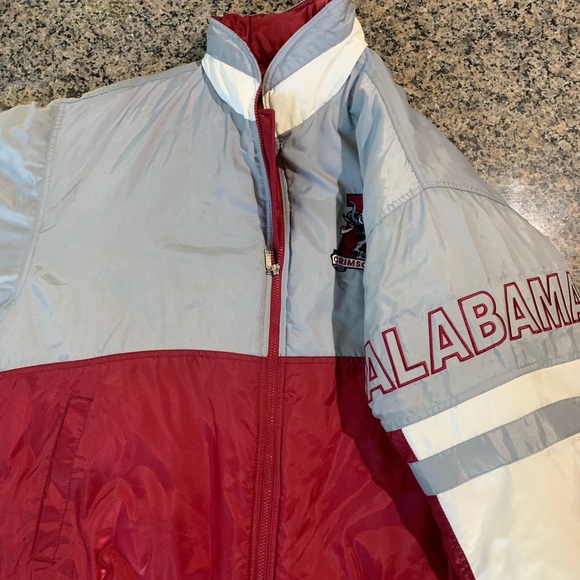 VTG Starter Crimson Tide Puffer Jacket XL - Picture 7 of 8